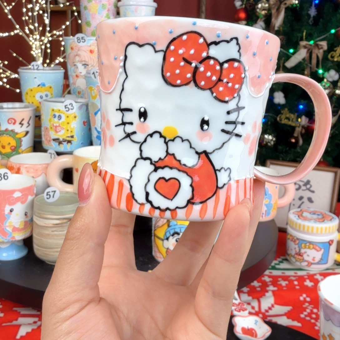 陶景德镇手绘高温釉下彩