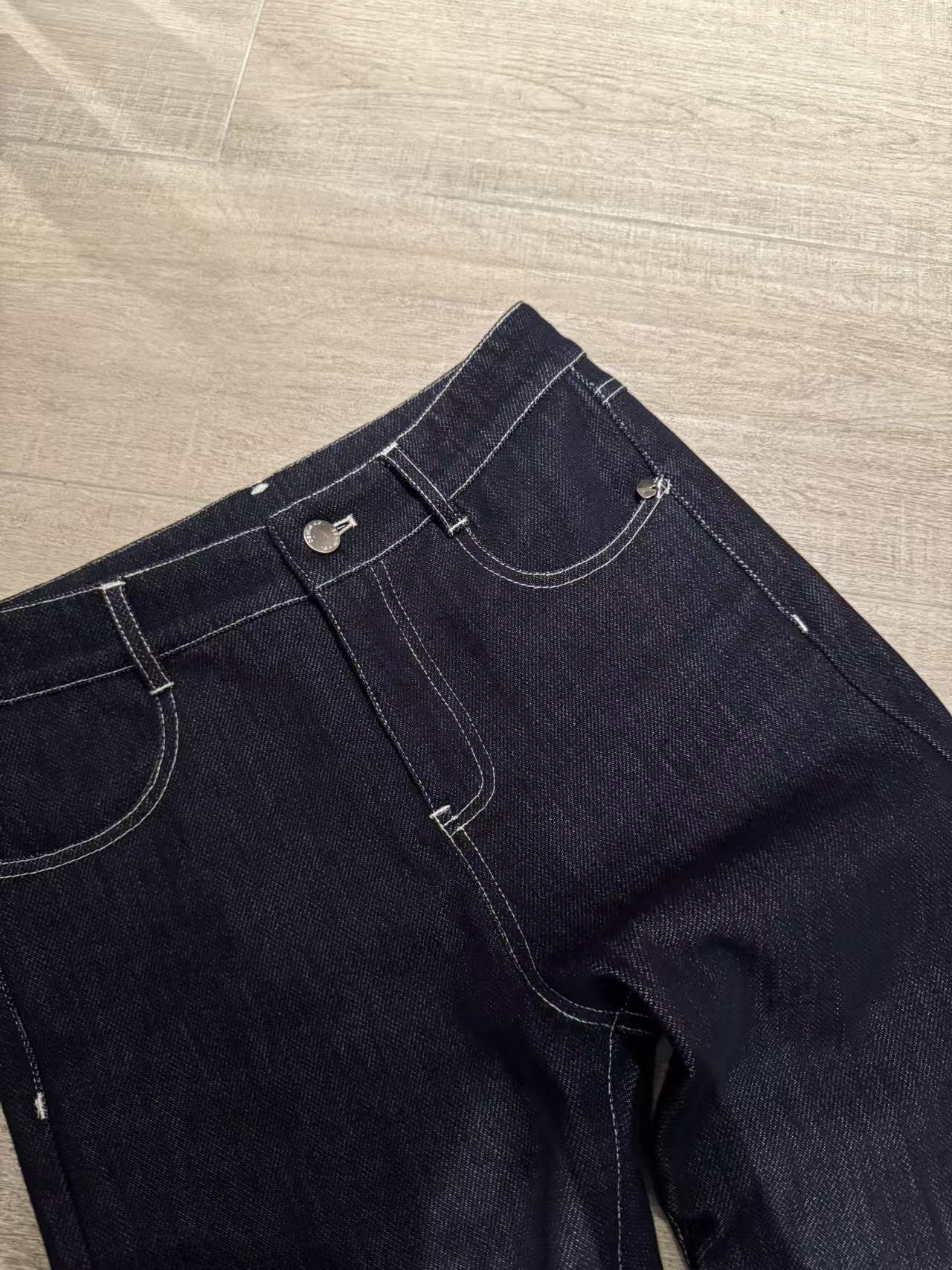 Amono-【原牛小直筒】经典百搭系列中高腰牛仔裤