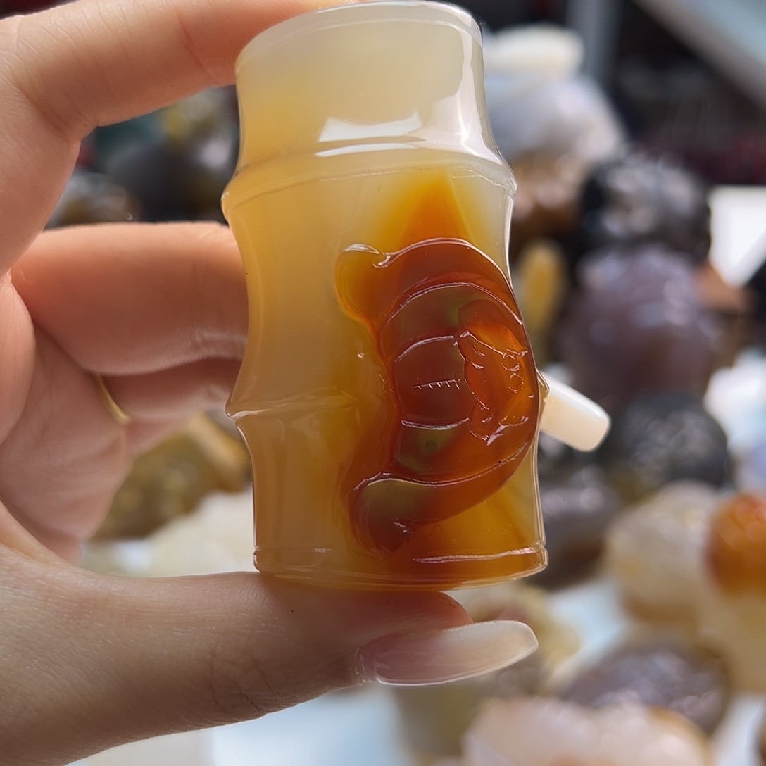 玛瑙/玉髓未镶嵌颈饰