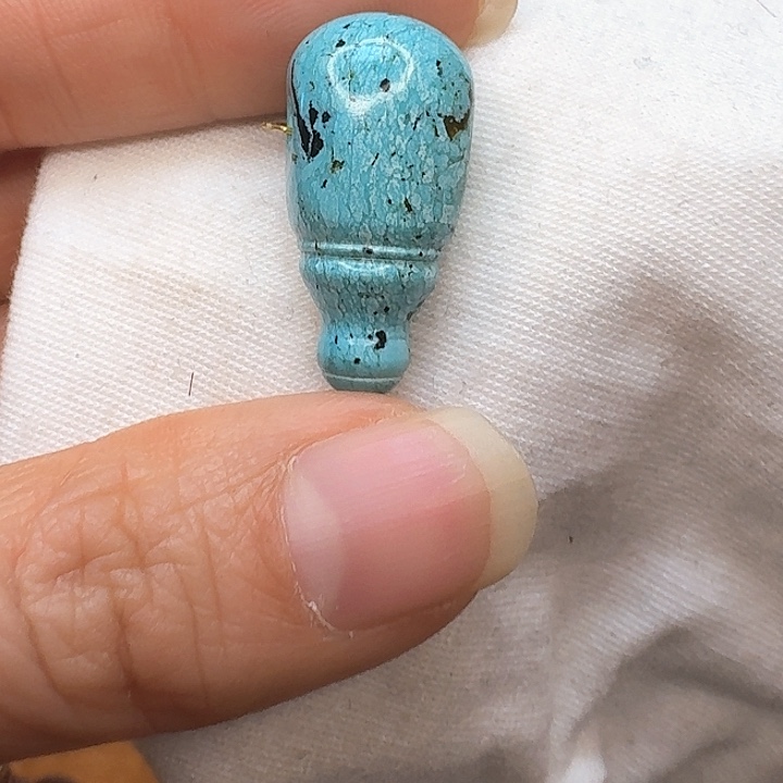 未镶嵌绿松石三通