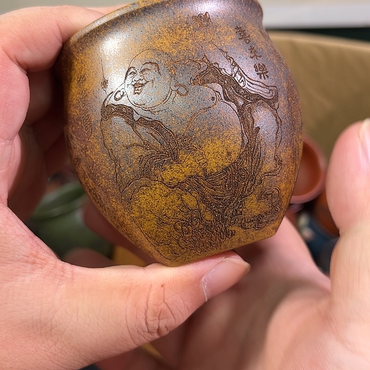 茶杯紫砂全手工紫砂主人杯