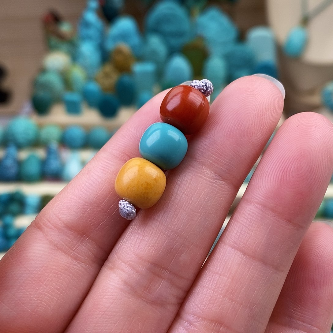 绿松石珠宝奇石未镶嵌