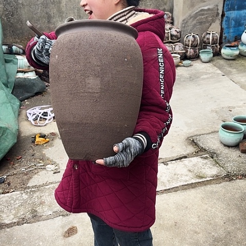 27口41高瑕疵底部磕掉一块 