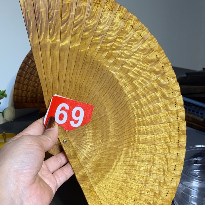 金丝楠甘**枫 金丝楠木扇子