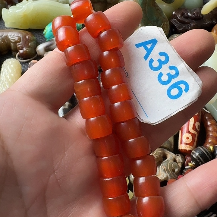 弓***道玛瑙/玉髓未镶嵌颈饰