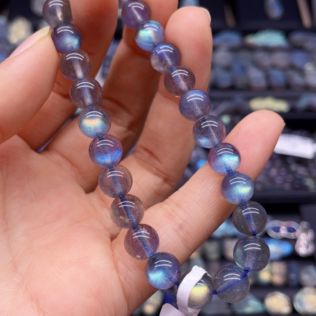 长石手串未镶嵌7.9左右