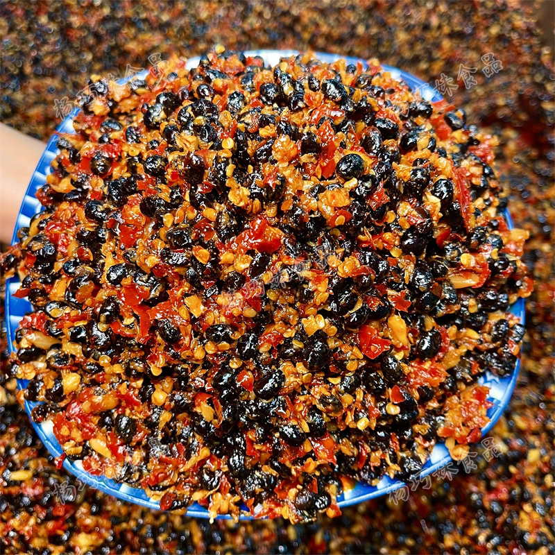 杨巧妹香辣农家豆豉江西美食豆豉辣酱豆瓣酱即食下饭菜调味佐餐