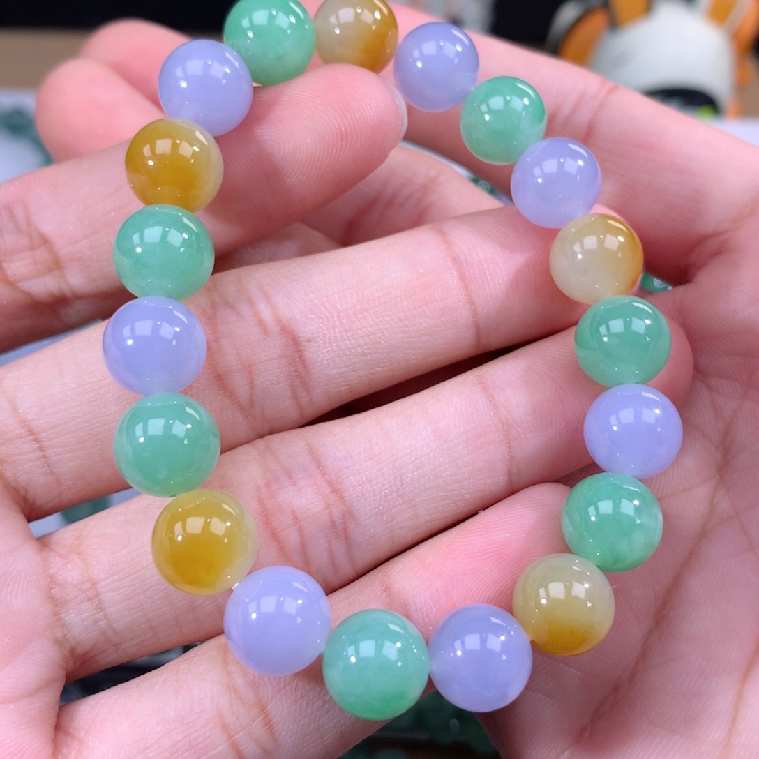 翡翠手链未镶嵌翡翠