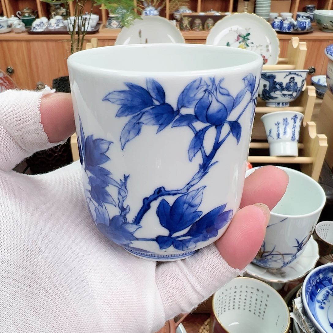 柴窯茶具茶壶茶杯盘子