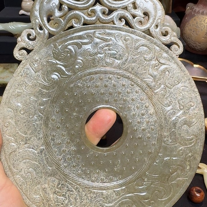 和田玉挂件未镶嵌余*多