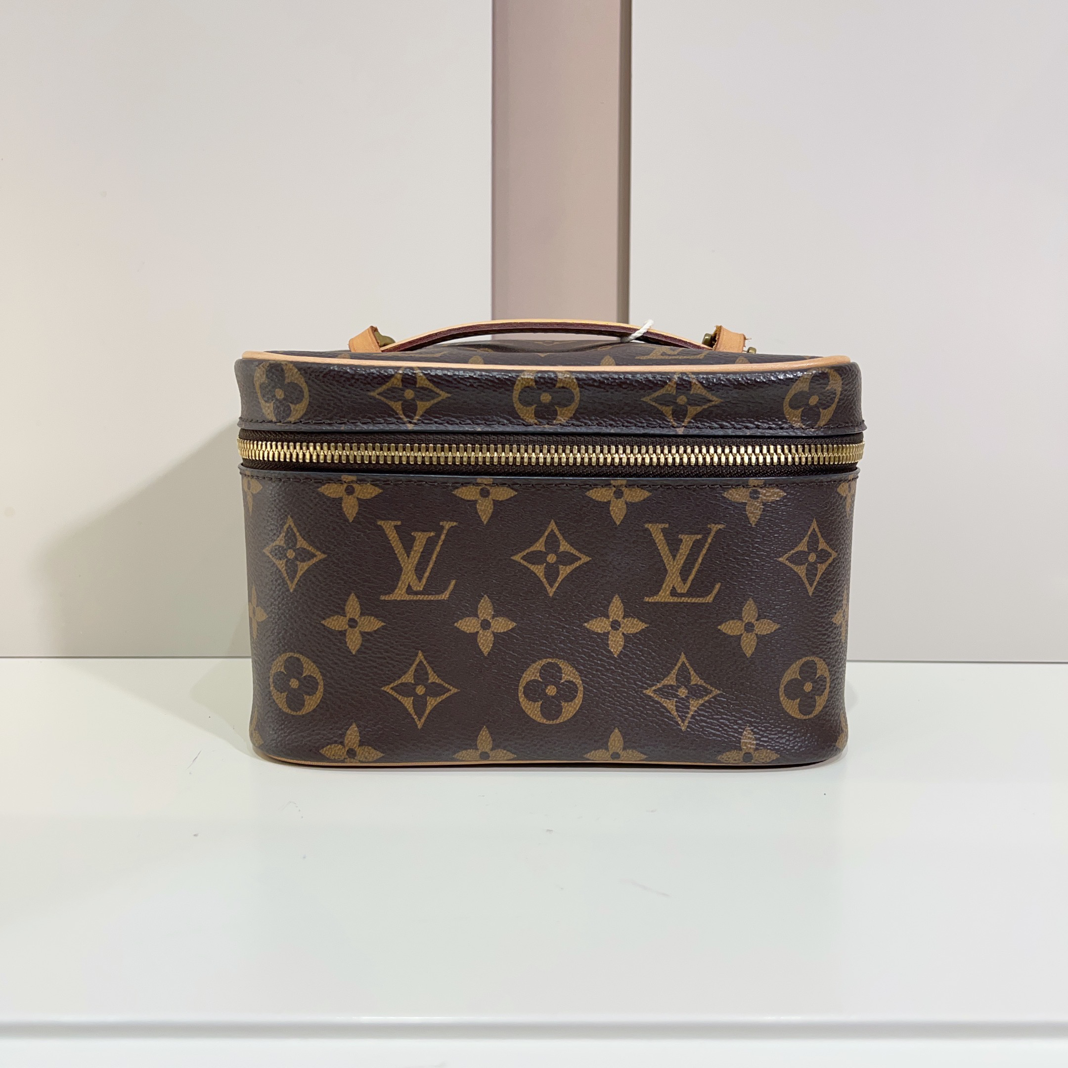 95新 LouisVuitton/路易威登 lv老花饭盒包19底20年a7870