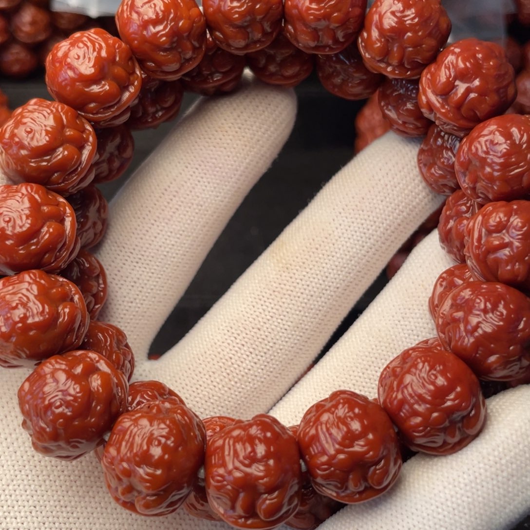 用***7猴头核桃手串蟾王