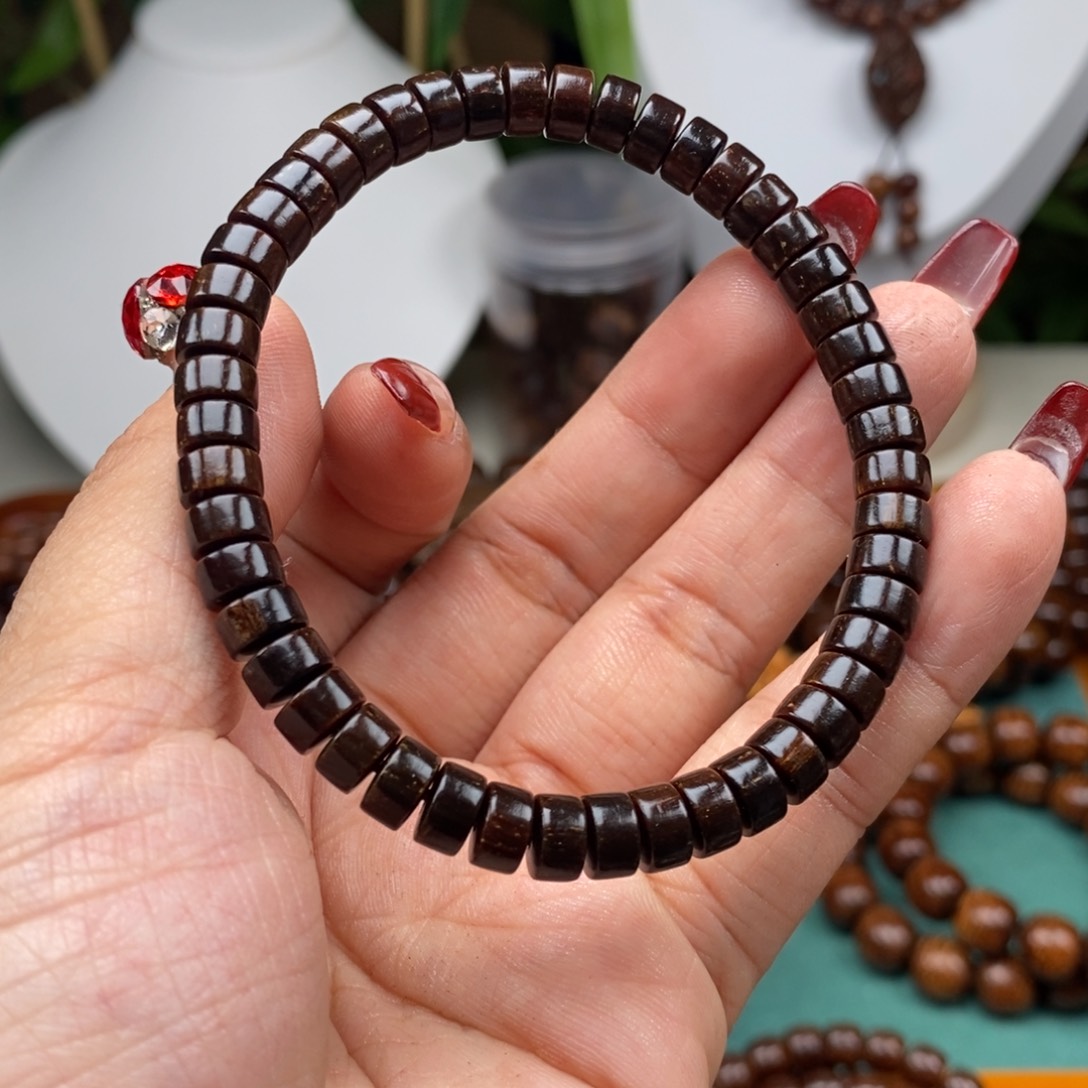 贡木手串/手链K****l贡木4×7中毒黑