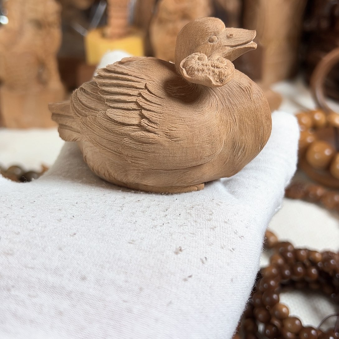 檀香木把件星*轩檀香木把件