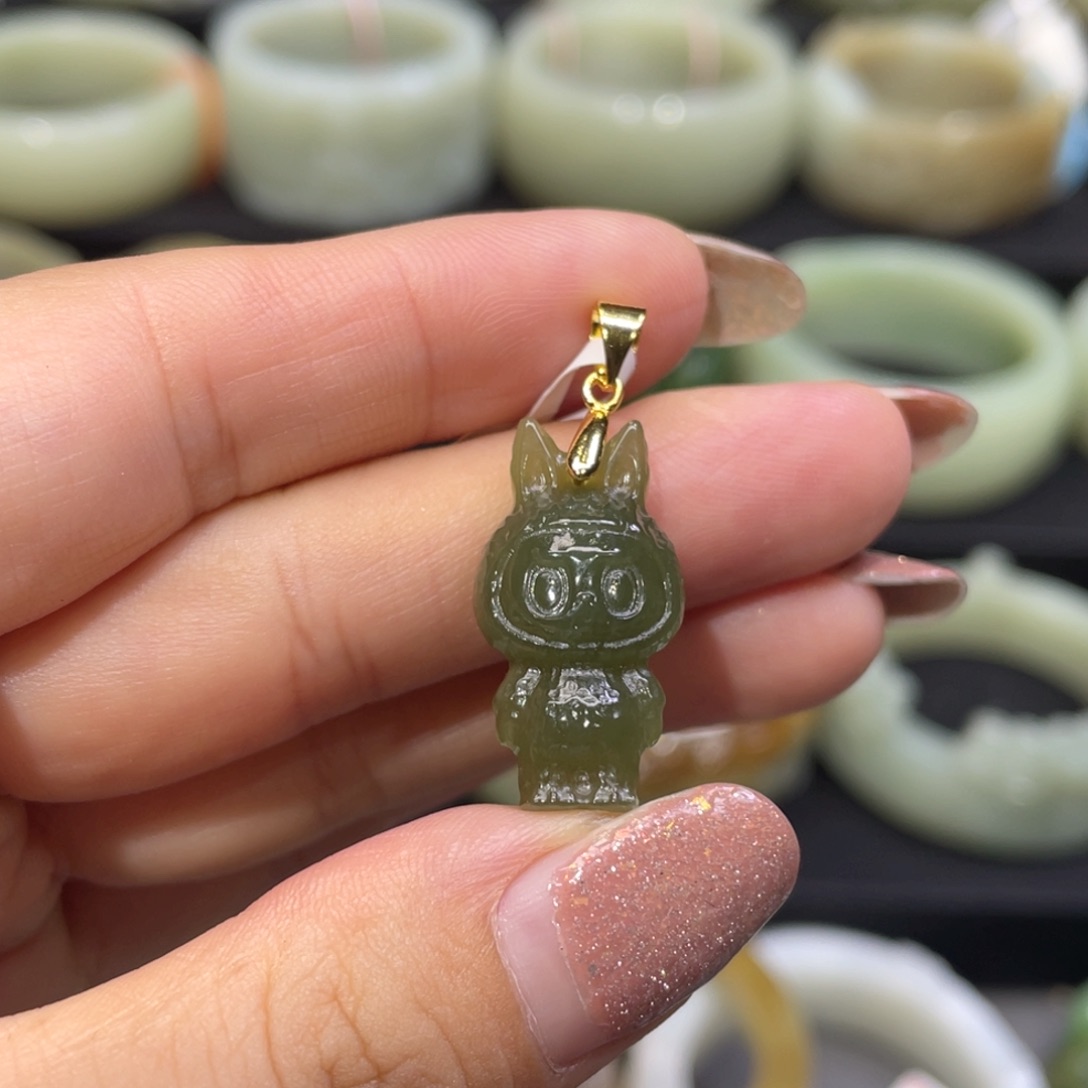 吊坠(不含链)未镶嵌和田玉