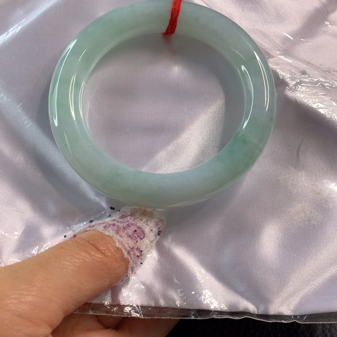 翡翠未镶嵌手镯翡翠手镯55