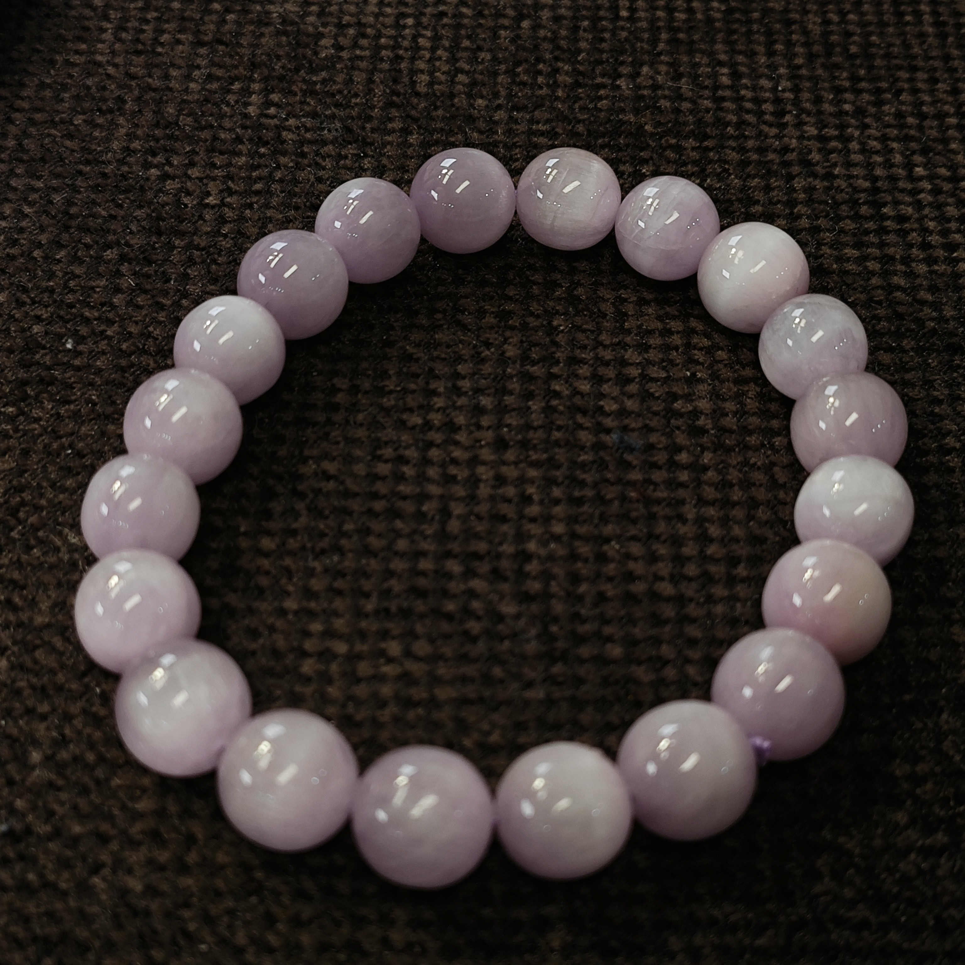 紫锂辉石手串尺寸10+