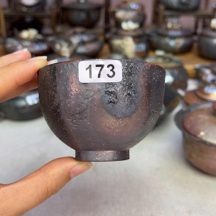 壶裸柴烧陶瓷茶具