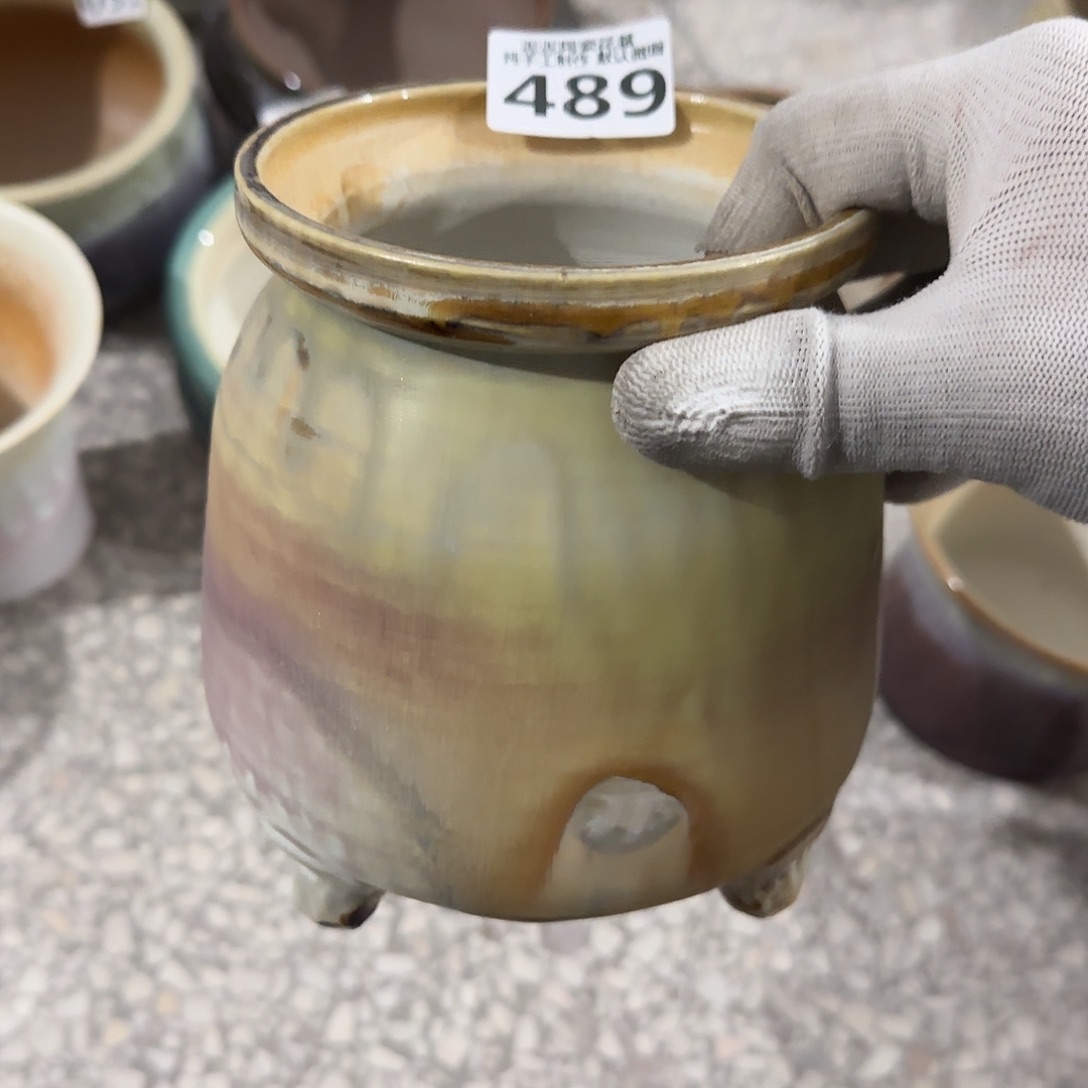 瓷片次品景德镇手工花盆