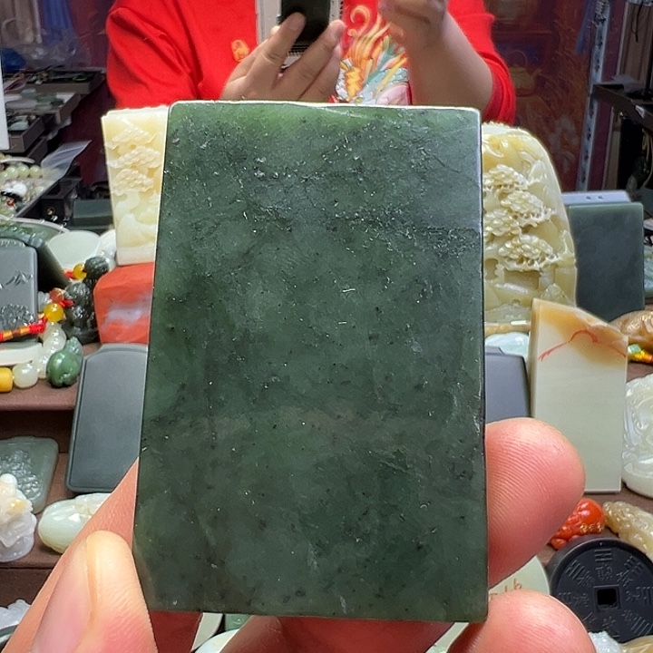 定制和田玉未镶嵌可以雕刻八大守护