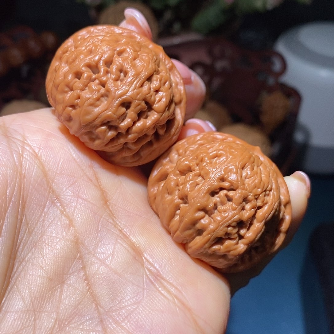 文玩核桃把件软*38凤凰台