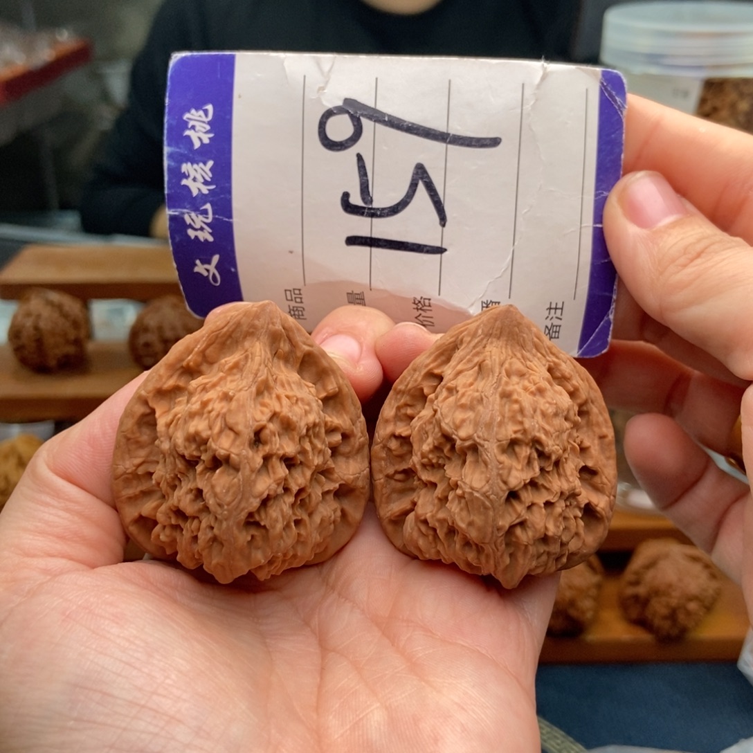 把件文玩核桃41红狮子