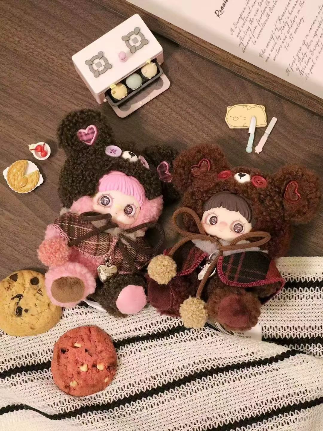 【宛宛潮玩】踩后三系列盲盒！小熊饼干！氧氧圣诞叮叮铛！