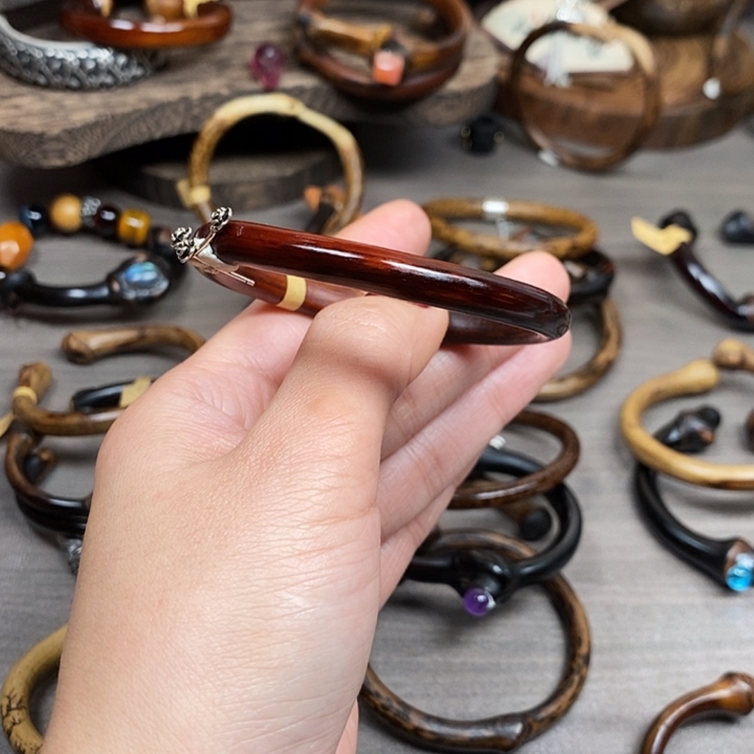 藤艺吊坠火焰三色红阳14/16手围