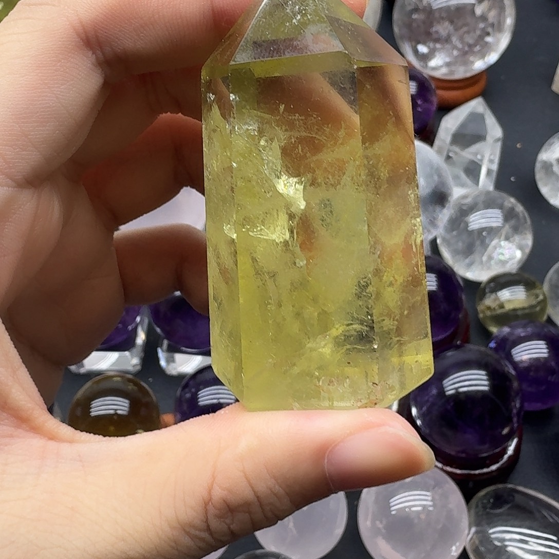 未镶嵌珠宝半成品黄晶