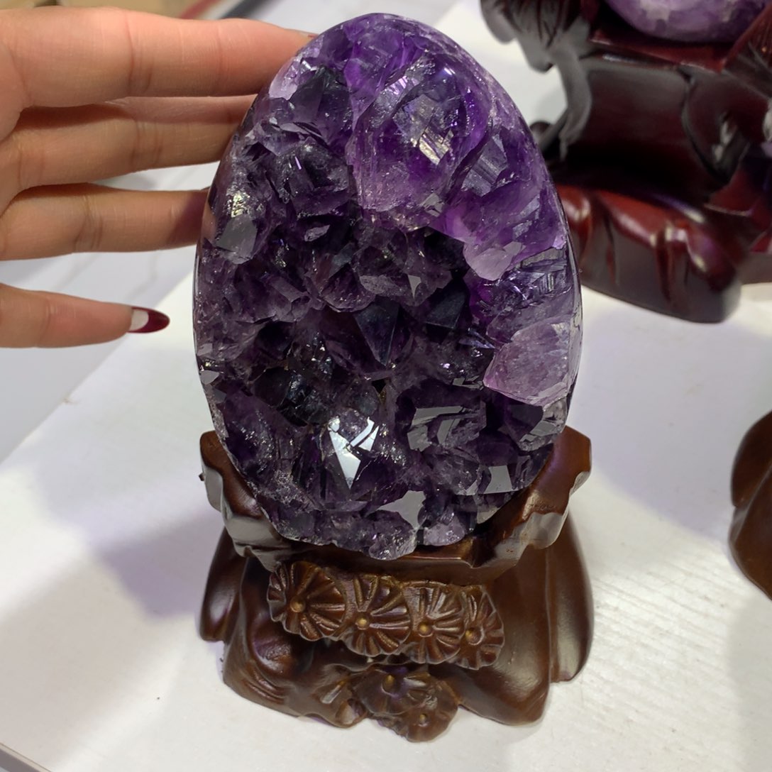 水晶摆件婷未镶嵌