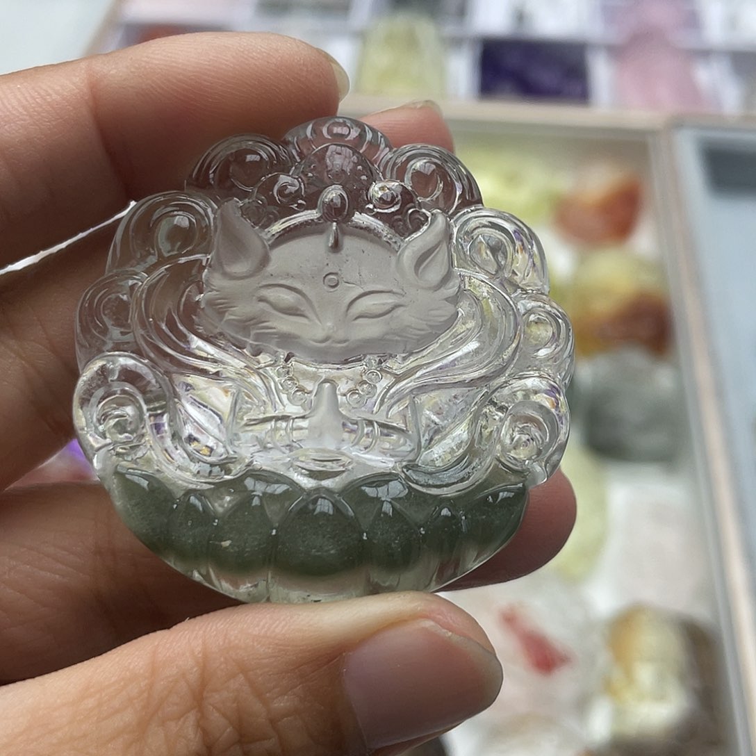 未镶嵌吊坠(不含链)水晶懒*-