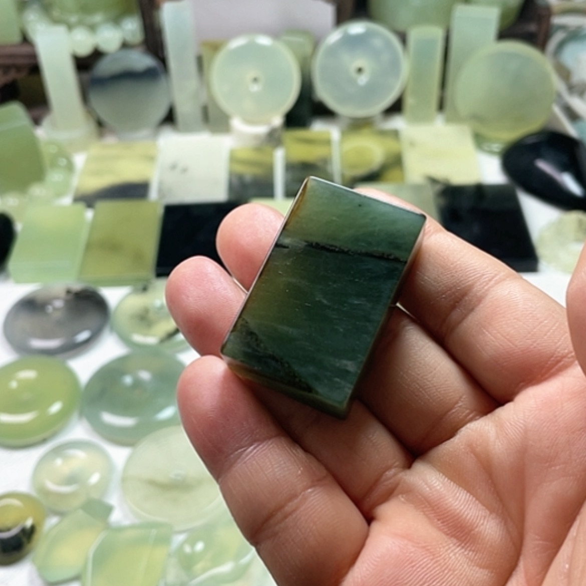 【闪购商品】未镶嵌岫玉挂件湖****鲤