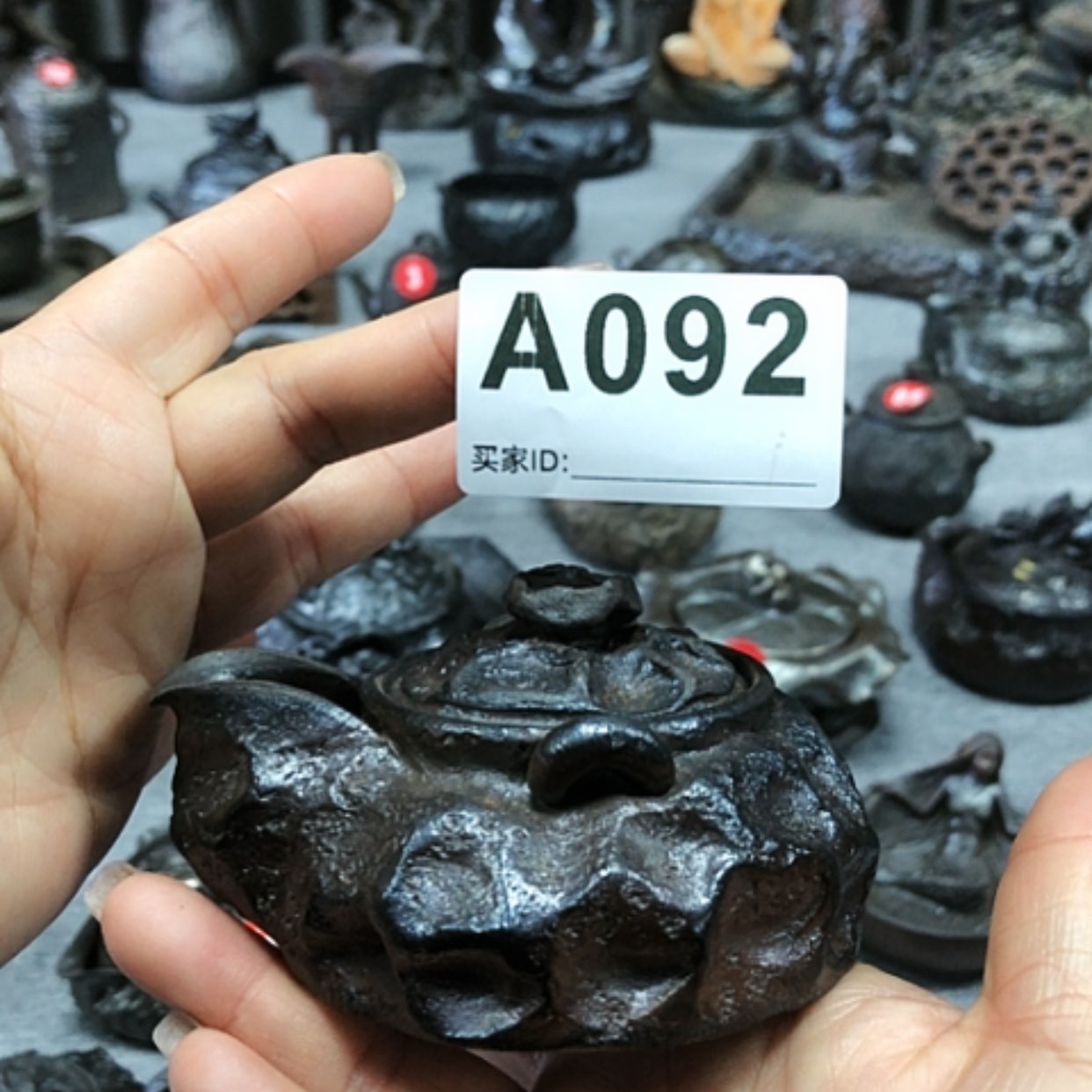 【闪购商品】杯宝瓶全手捏柴烧茶器