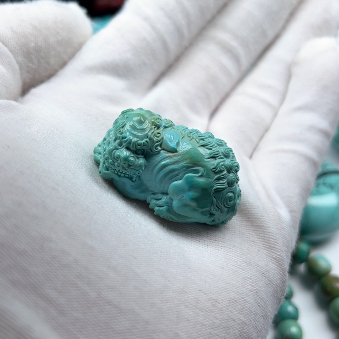 绿松石珠宝奇石未镶嵌