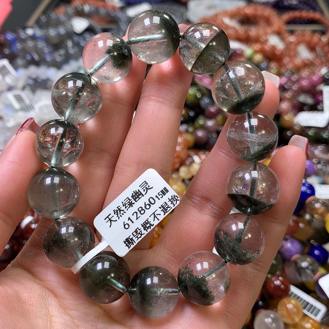 水晶手链未镶嵌，