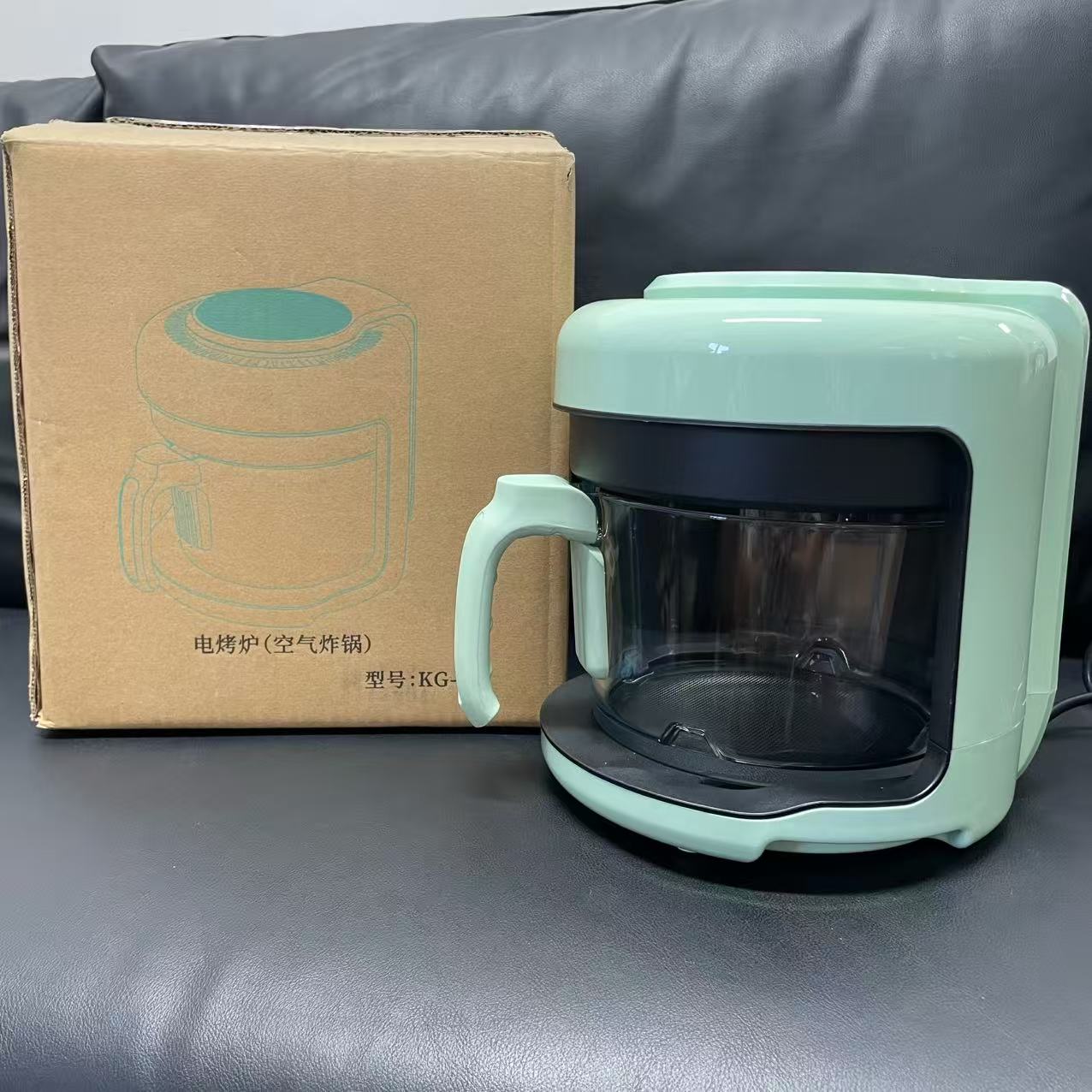 多功能2.5L智能高硼硅玻璃可视款空气炸锅