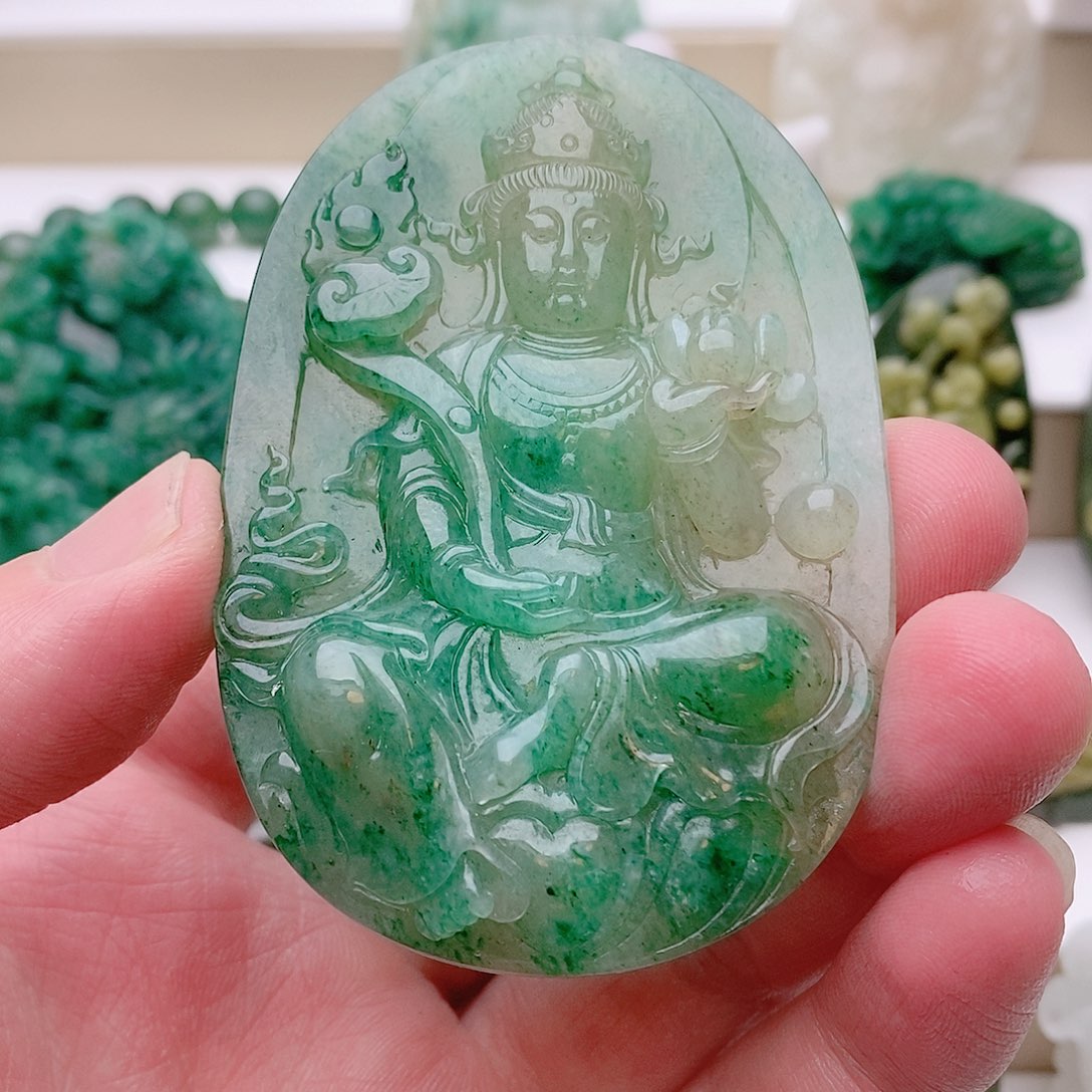 独山玉吊坠未镶嵌$****$