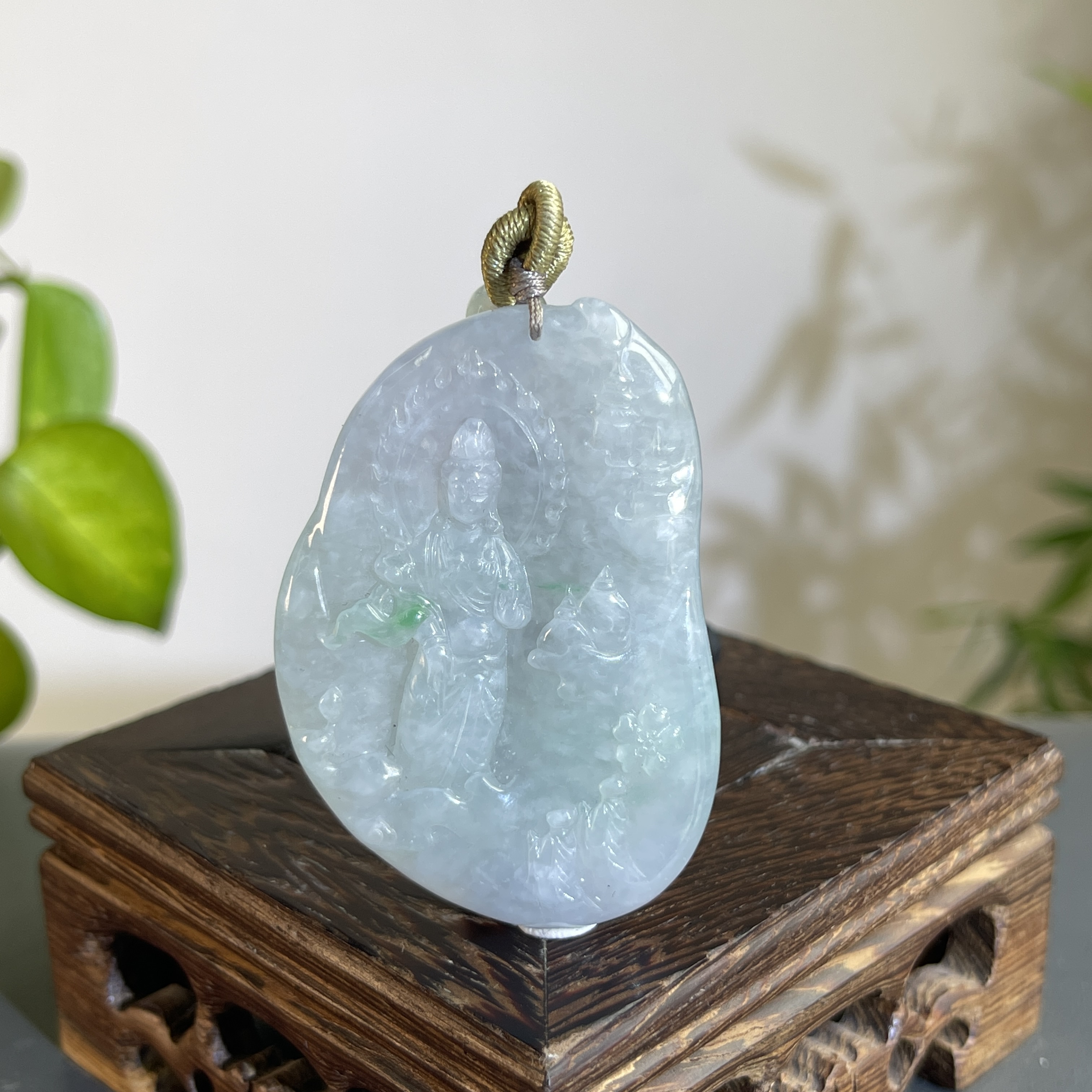 JTA19-86  天然缅甸A货翡翠   普度众生