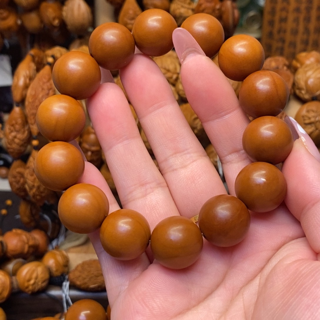 橄榄核手串/手链1.65光珠