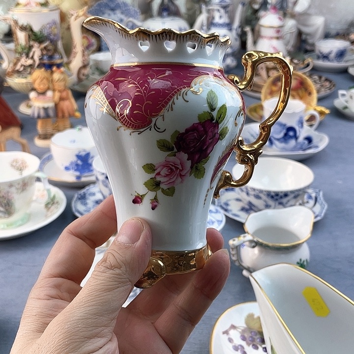 精品欧瓷小房子盘子