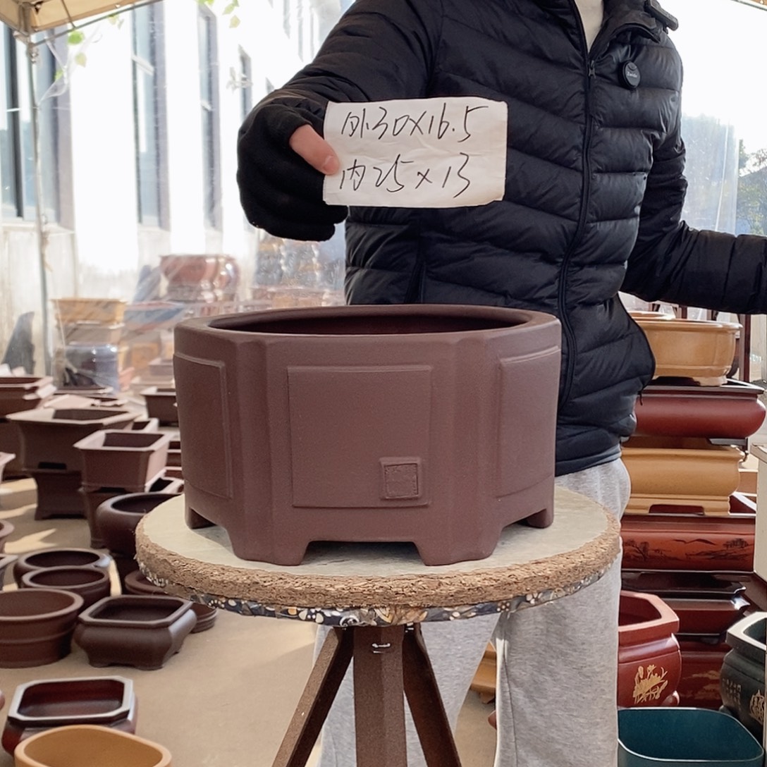 紫砂花盆紫砂花盆