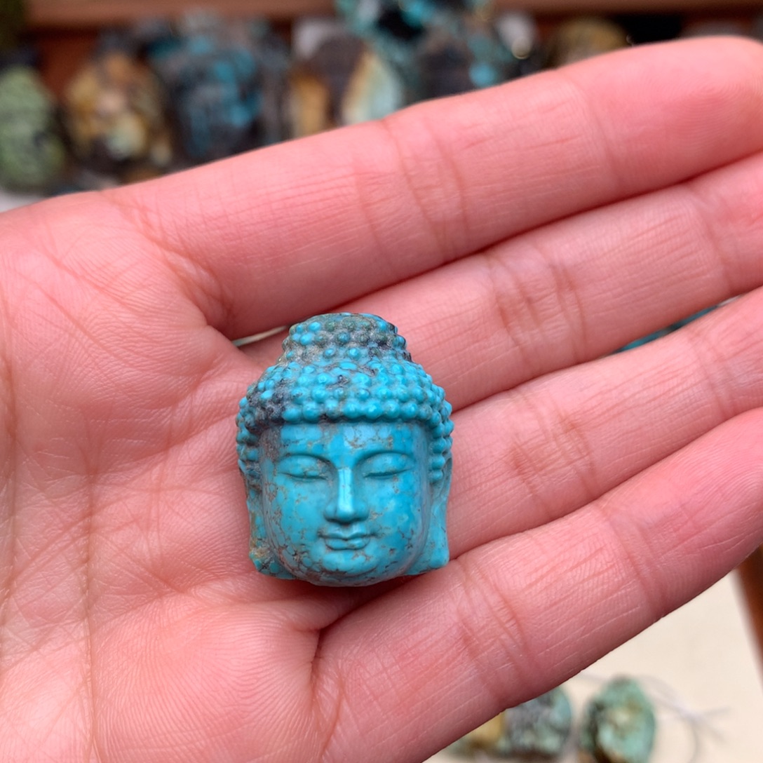 绿松石未镶嵌配饰