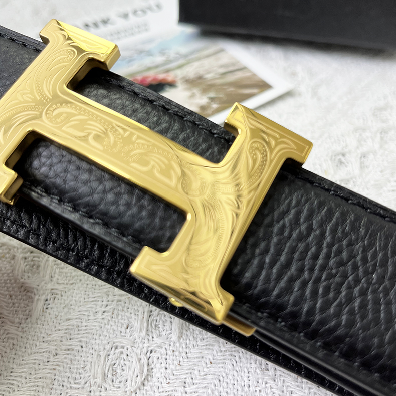 法雷奥保罗/Fareopaul正品皮带男真皮钢扣腰带高档头层商务裤腰带