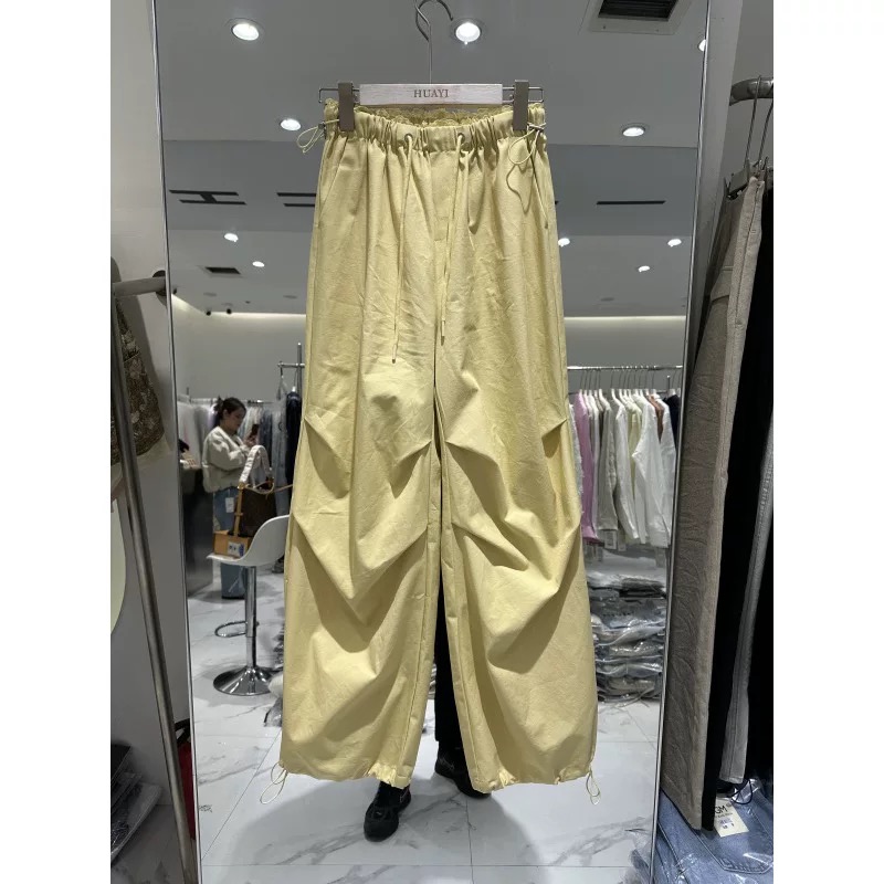 D31515南油爆款显瘦美式工装休闲裤.