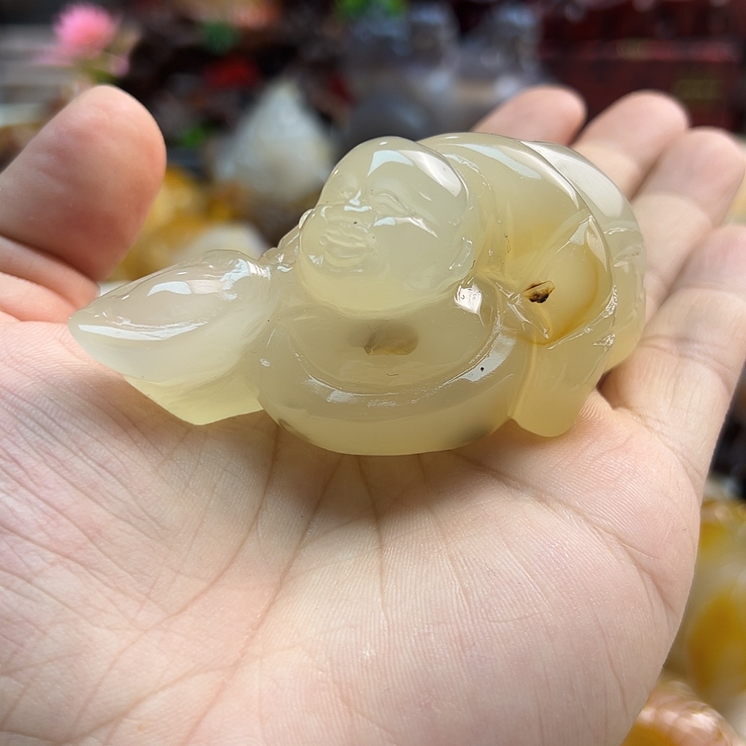 玛瑙/玉髓合金颈饰