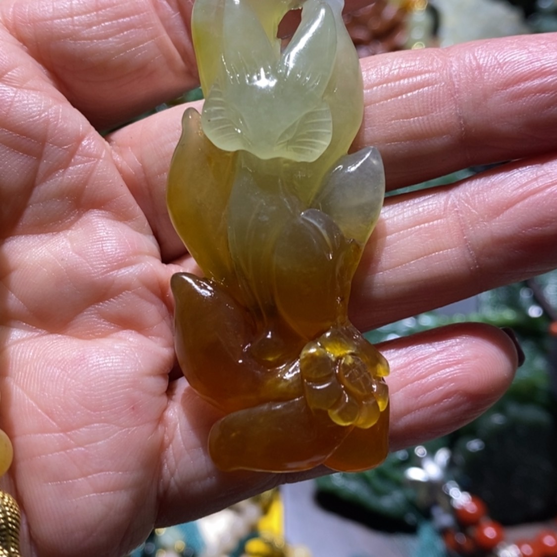 【闪购商品】岫玉毛衣链未镶嵌
