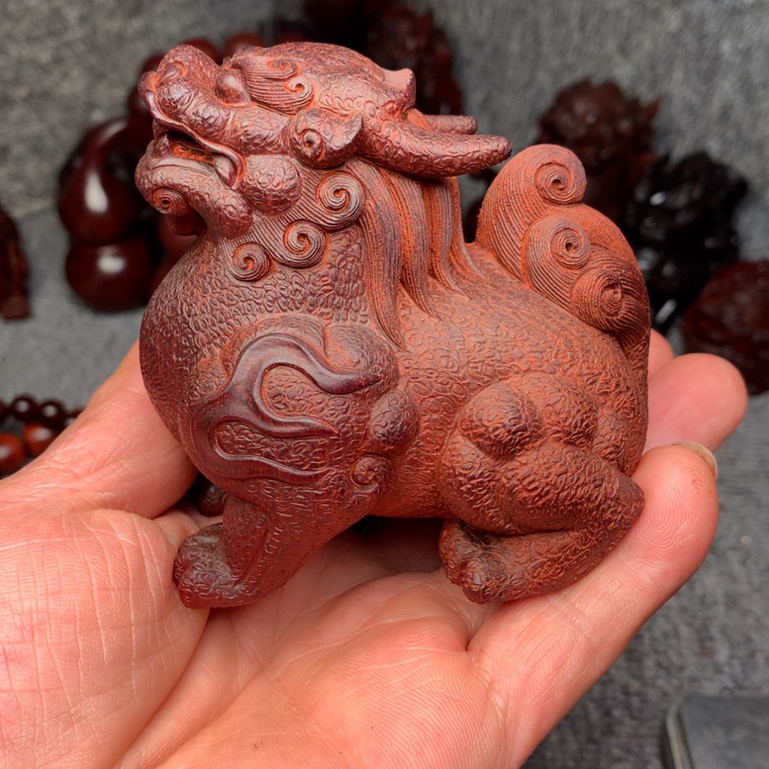 ****️檀香紫檀（小叶紫檀）把件摆件