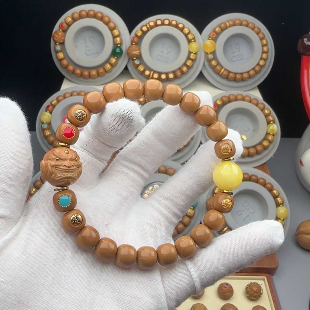 吊坠猴头核桃全品老型猴头手串