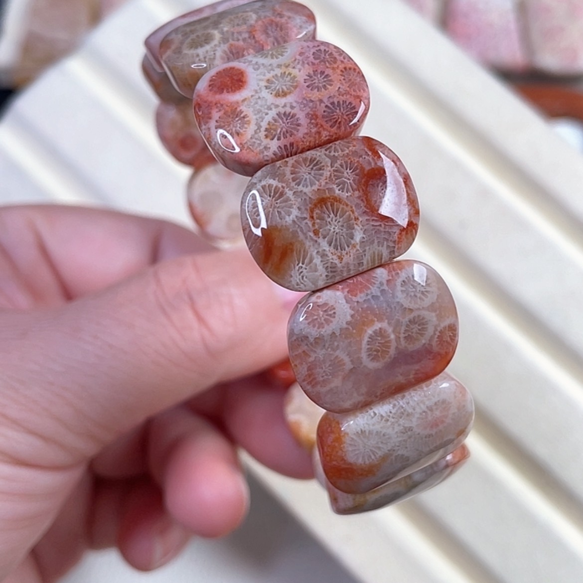 【闪购商品】硅化玉颈饰未镶嵌