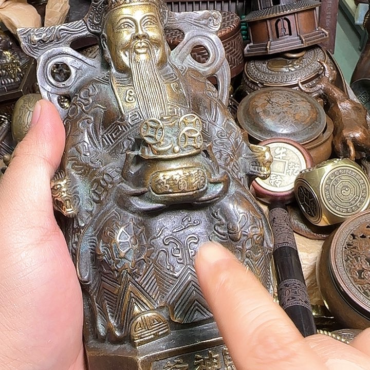 铜器办公室茶室摆件